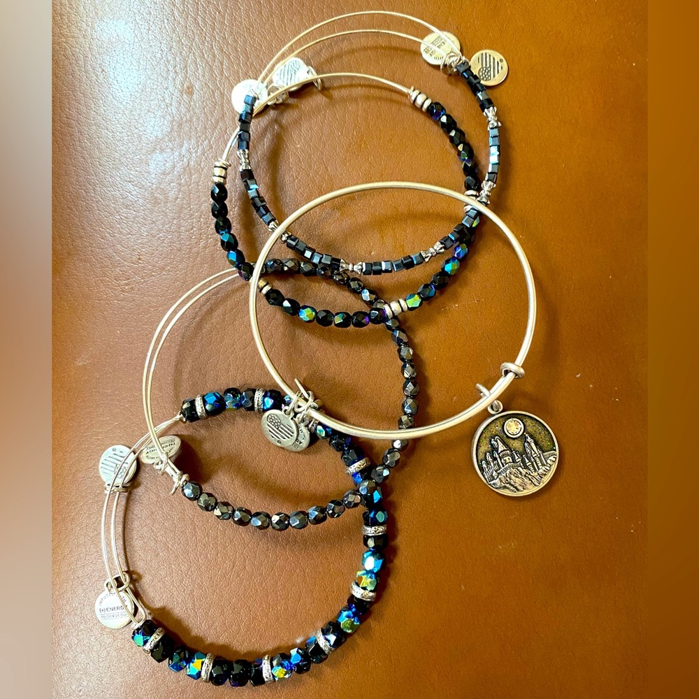 Alex and Ani Harry Potter Bracelet set - Hogwarts